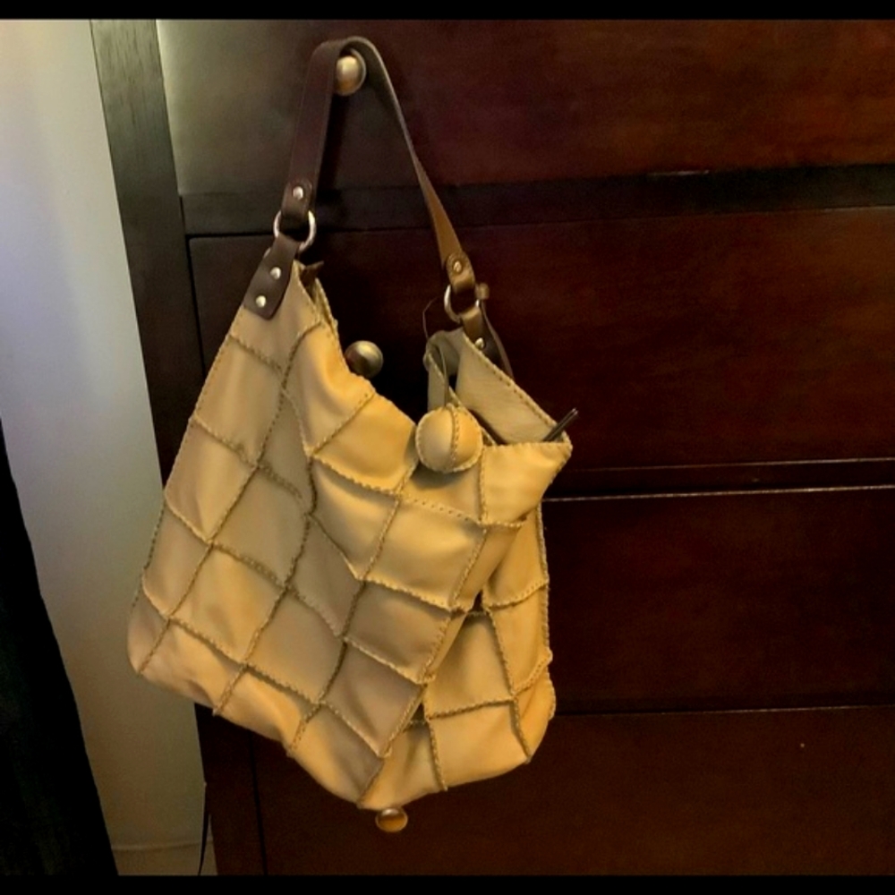 Gianni Conti genuine leather bag.